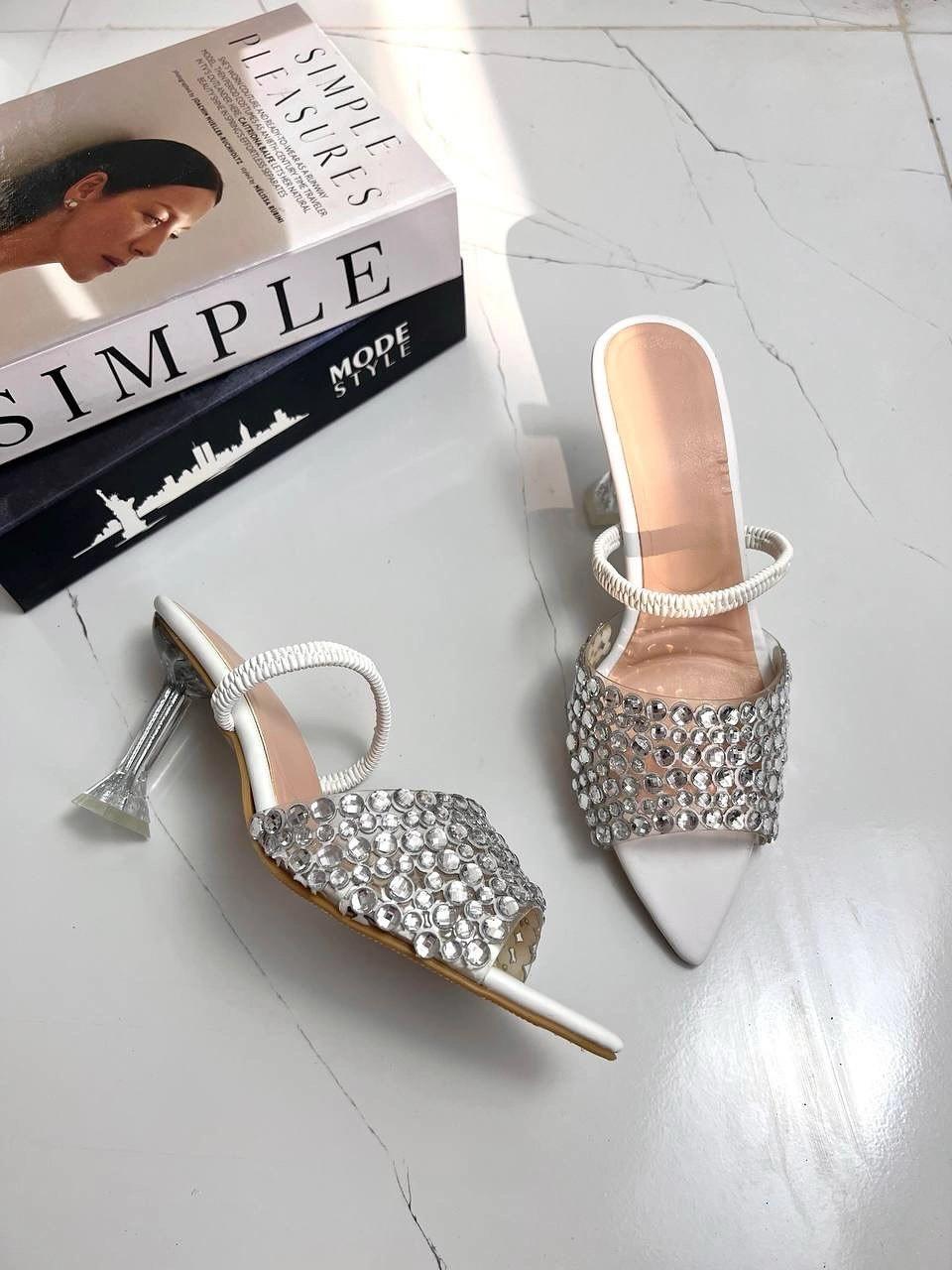 کفش طلقی جلوباز ، مدل دیار پاشنه بلند