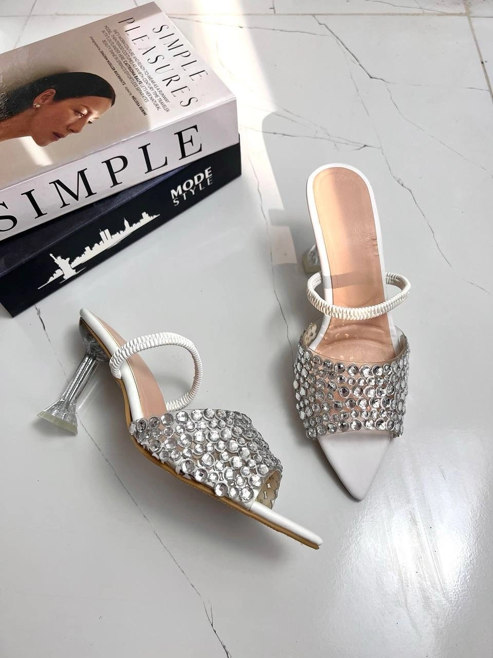 کفش طلقی جلوباز ، مدل دیار پاشنه بلند