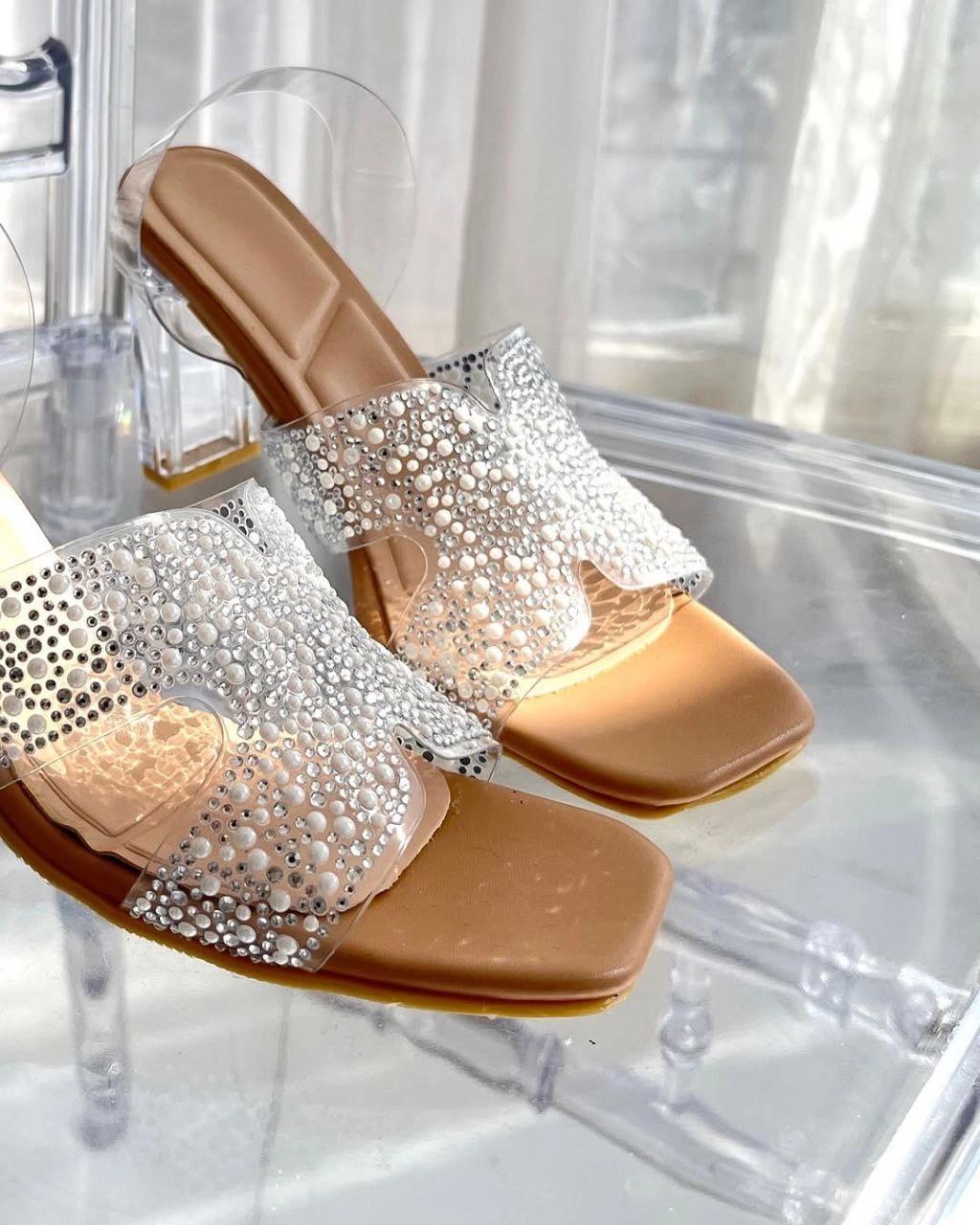 سندل طلقی نگین هزار پا جلوگرد ، مدل کلارا