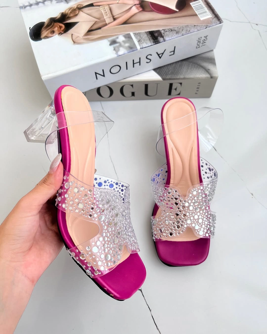 صندل طلقی ، مدل آوین پاشنه بلند