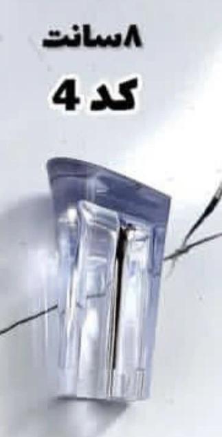 ۸ سانت پهن شیشه ای