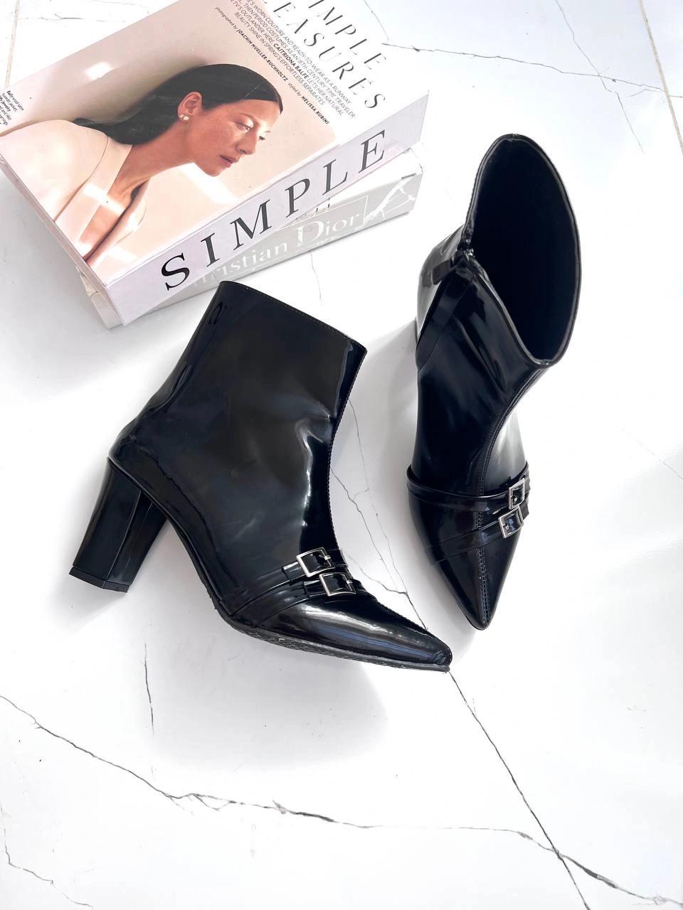 نیمبوت سگک دار،مدل فرانه پاشنه بلند