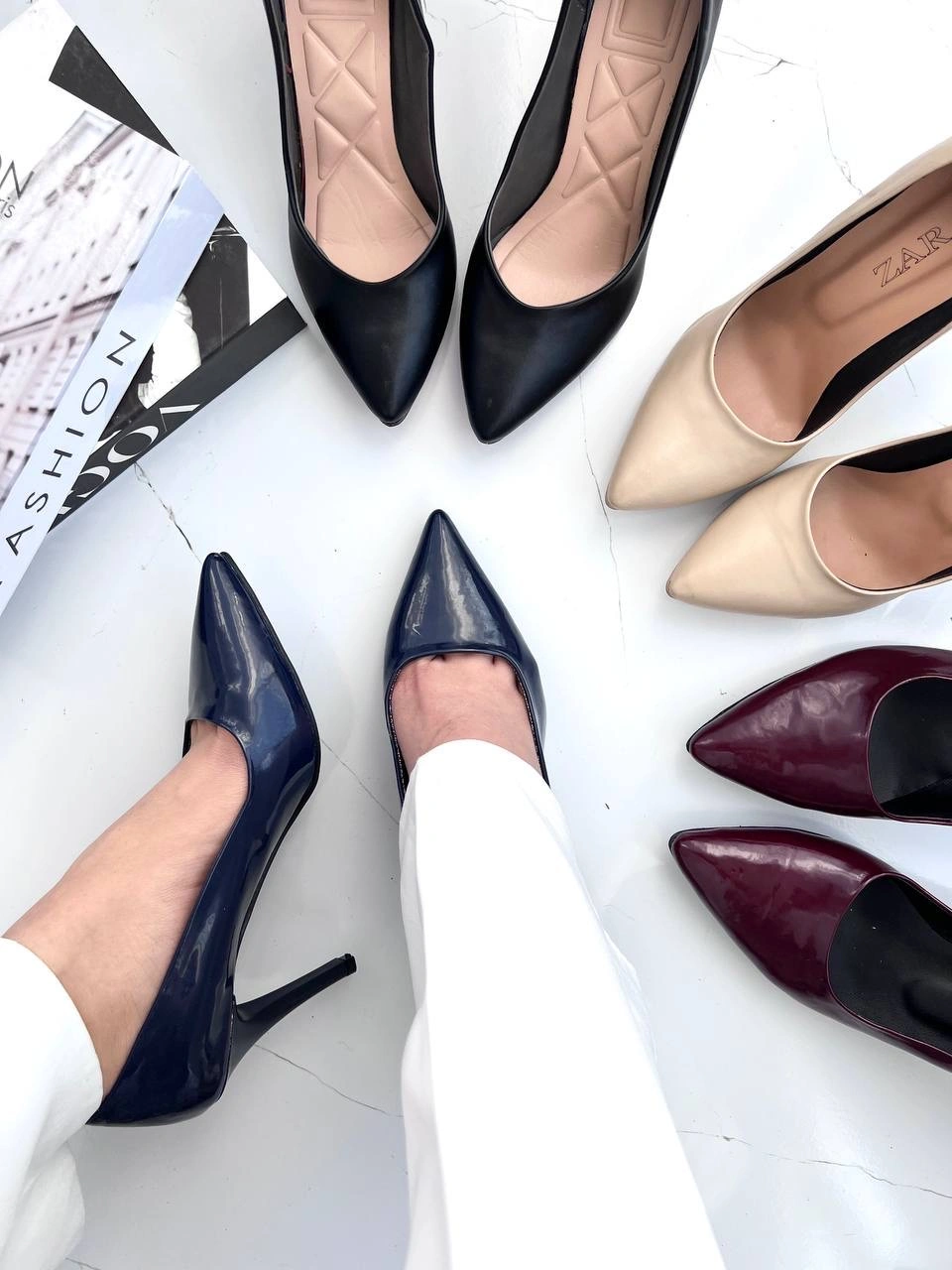 کفش استلتو ، پاشنه بلند