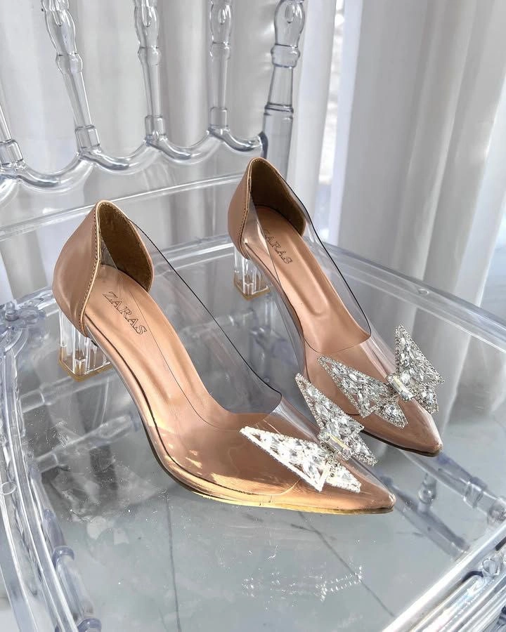 کفش طلقی نگین پروانه ، مدل جیران