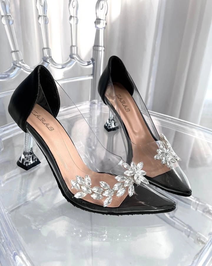 کفش طلقی نگین خوشه ای ، مدل نیروانا