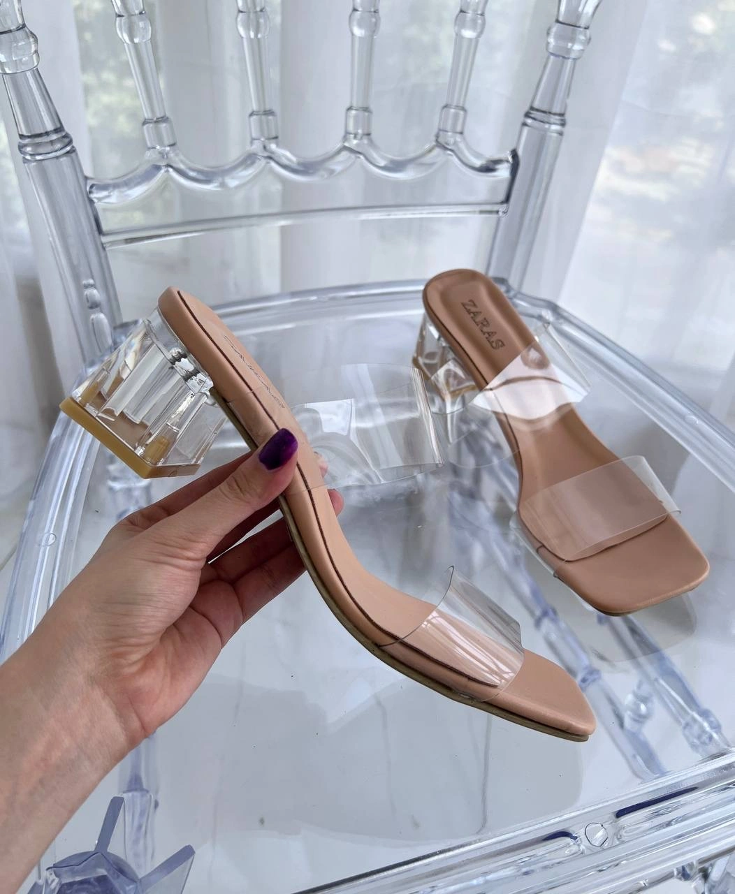 صندل طلقی، مدل آلما پاشنه کوتاه