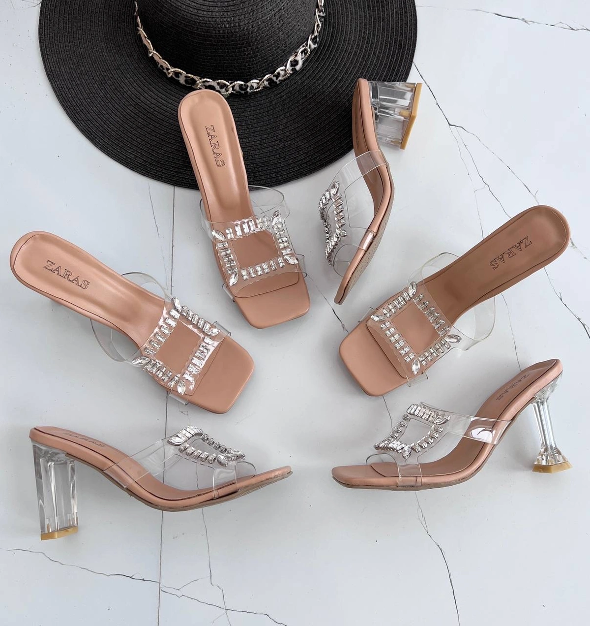 صندل طلقی، مدل خزان پاشنه کوتاه