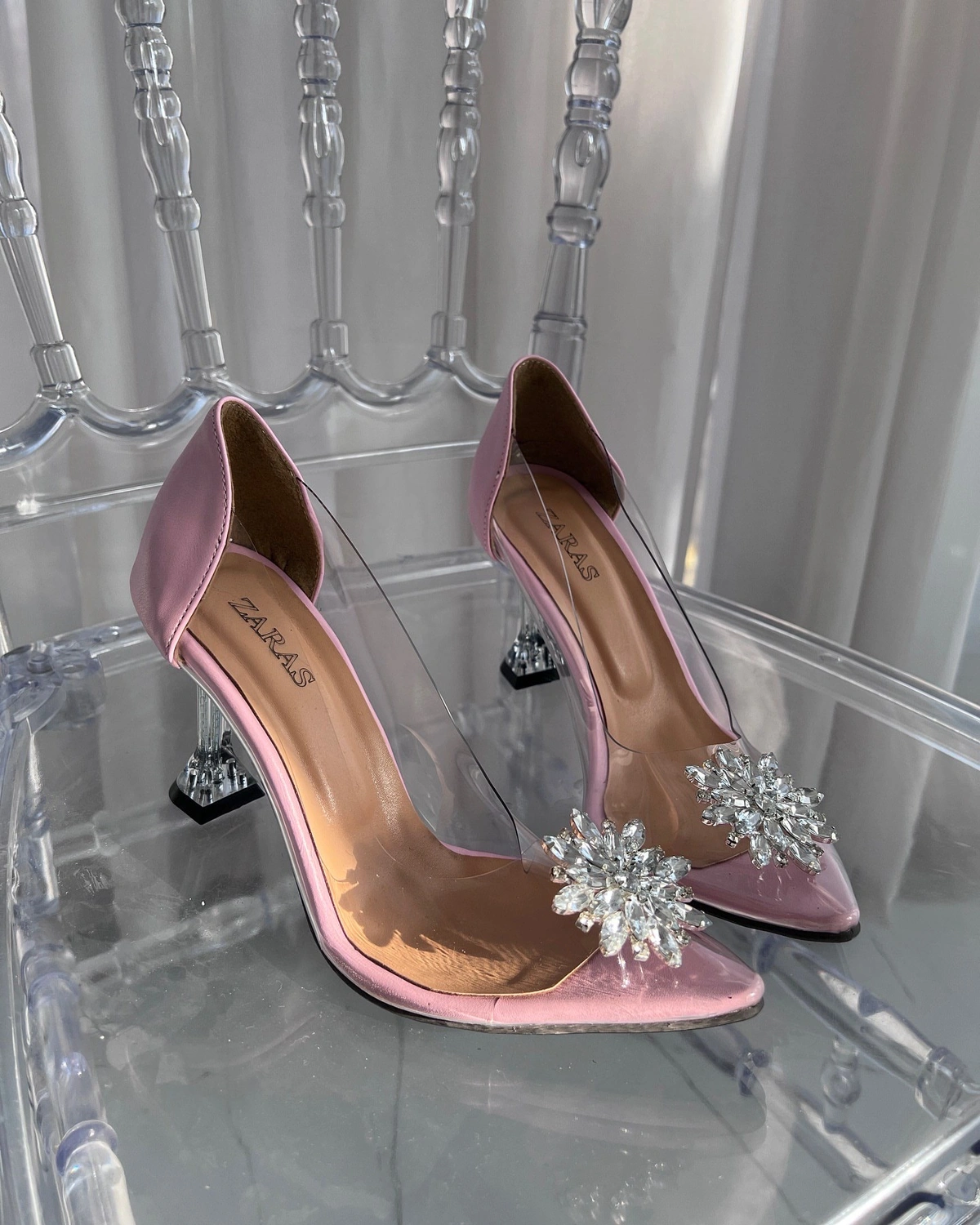 کفش طلقی نگین گل ، مدل نیسان