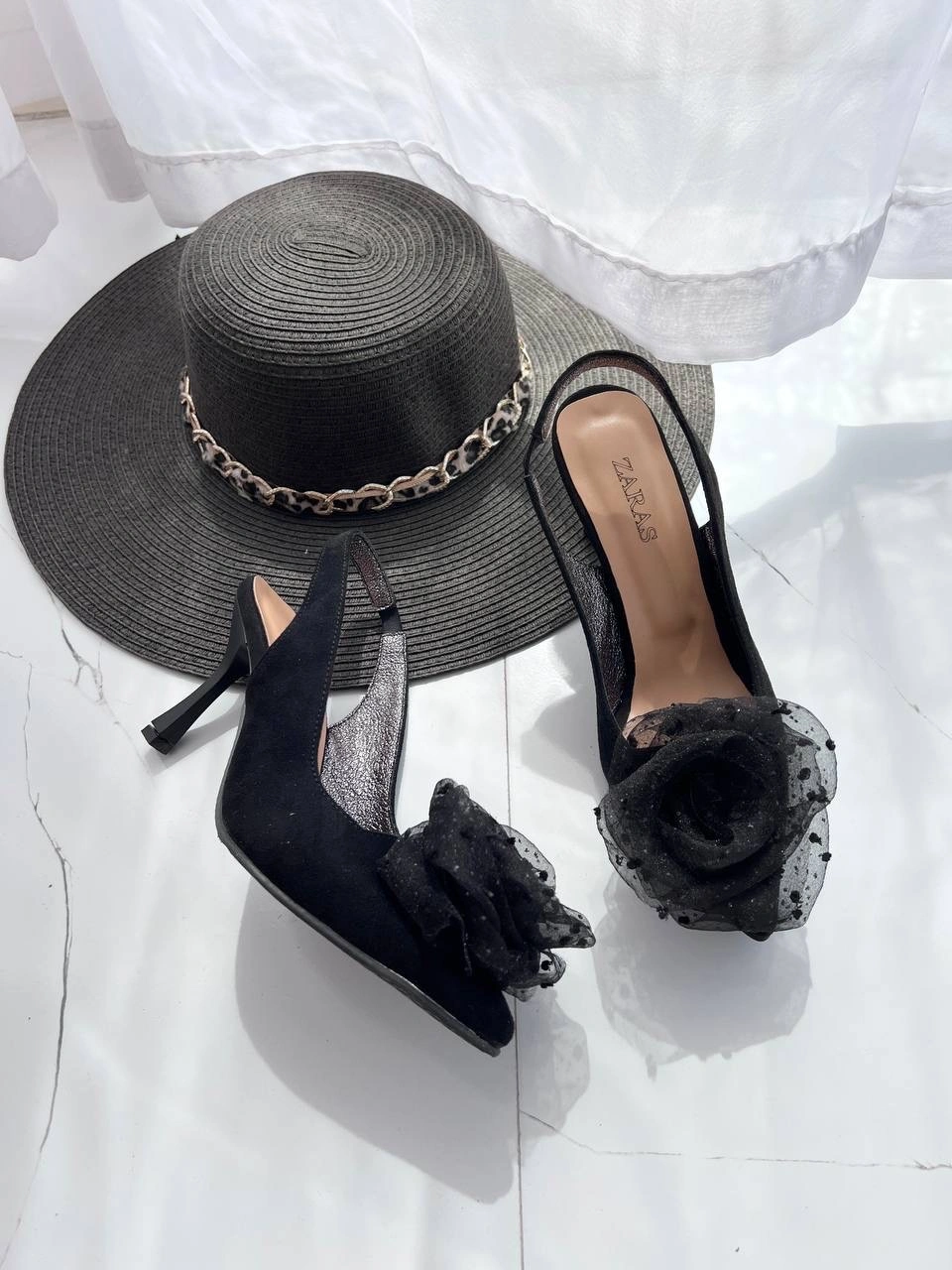 کفش طلقی نگین پروانه ، مدل جیران