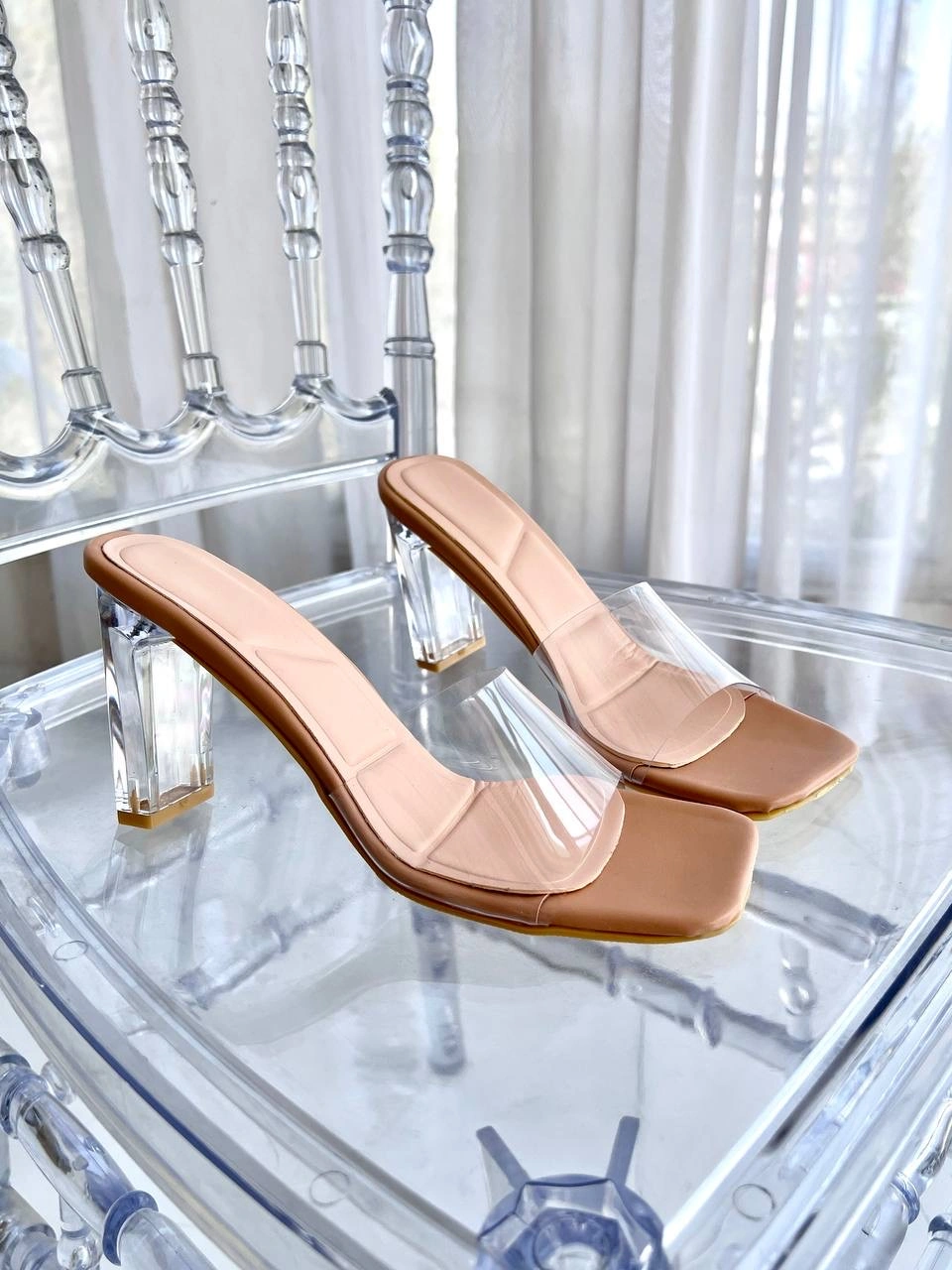 صندل طلقی ، مدل هیلدا پاشنه بلند