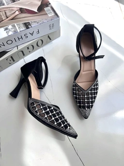 کفش طلقی نگین پروانه ، مدل جیران