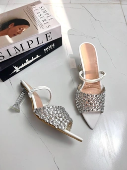 کفش طلقی جلوباز ، مدل دیار پاشنه بلند