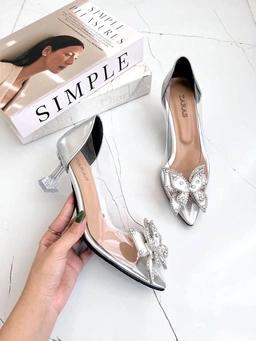 کفش طلقی پاشنه رنگی ، مدل بیتا