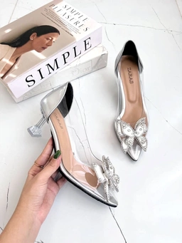 کفش طلقی نگین مربع ، مدل کرانه