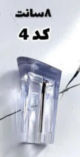 ۸ سانت پهن شیشه ای