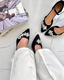 کفش طلقی نگین پروانه ، مدل جیران