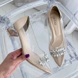 کفش طلقی نگین هزارپا ، مدل ژینا