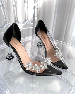 کفش طلقی نگین خوشه ای ، مدل نیروانا