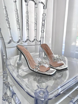 صندل طلقی پنجه اردکی، مدل فرگل پاشنه کوتاه