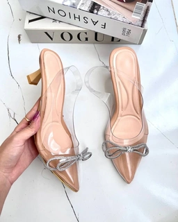 کفش طلقی نگین پروانه ، مدل جیران