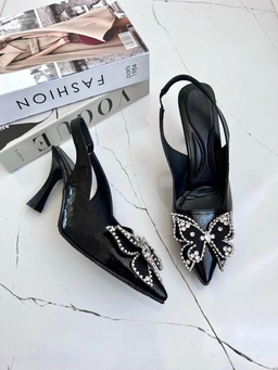 کفش طلقی نگین پروانه ، مدل جیران