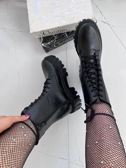 بوت پاشنه دار چرم ، مدل سایدا