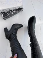 بوت جورابی چرم ، مدل ملانیا - Image 9